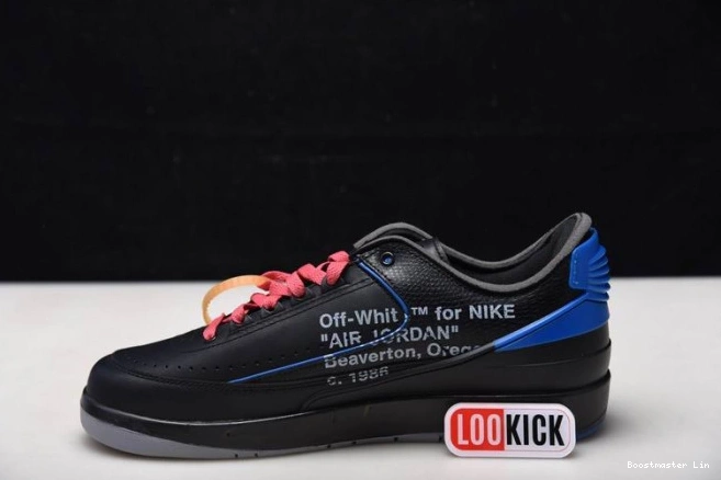 Boostmaster lin Black 2 Jordan Blue DJ4375-004 SP Retro Off-White Low 0802